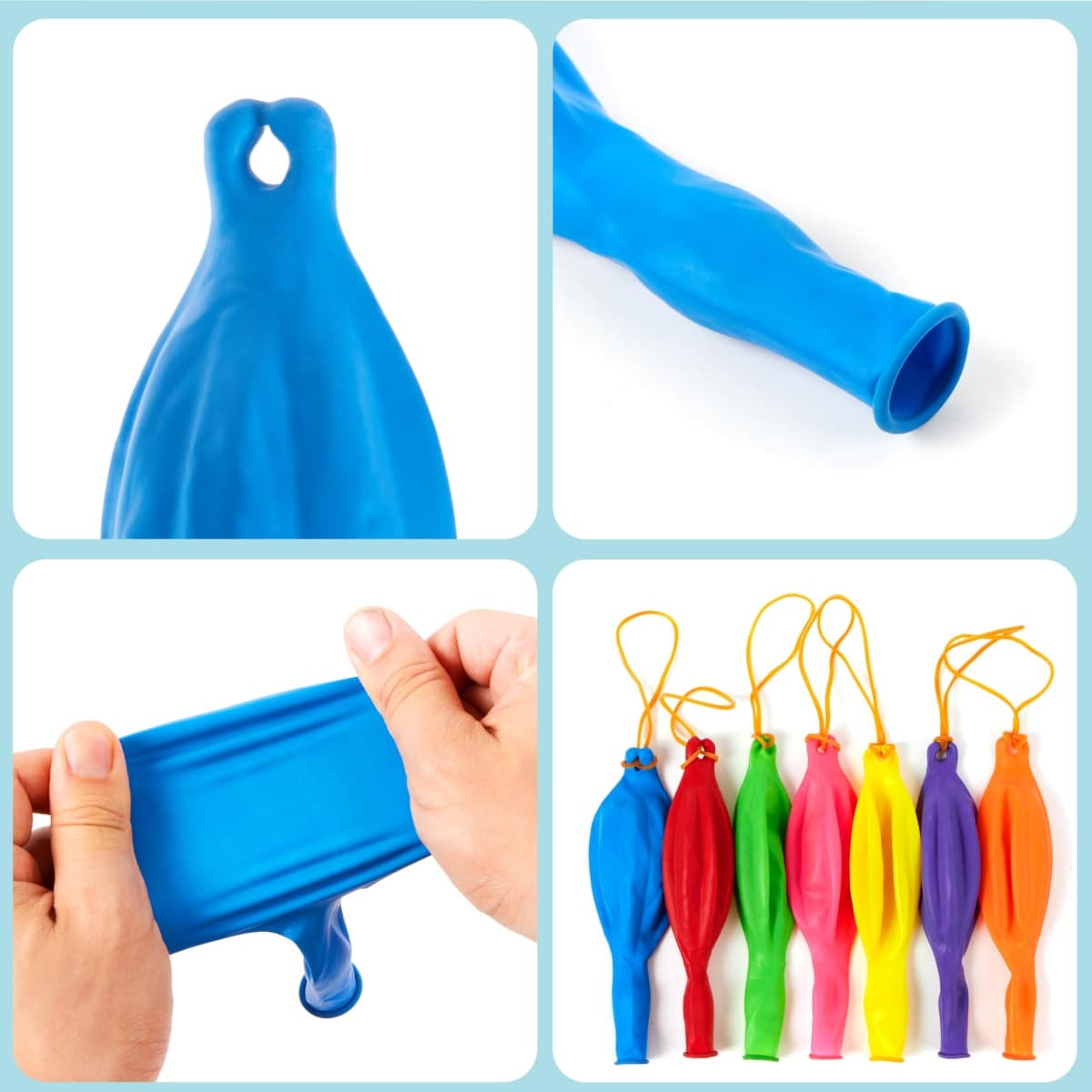 JOYIN 12 Pcs Punch Balloons, Heavy Duty Party Favors for Kids, Punching Balloons with Rubber Band Handle for Birthday, Goodie Bags Stuffers, Party Supplies,School Classroom Prizes thumbnail 4