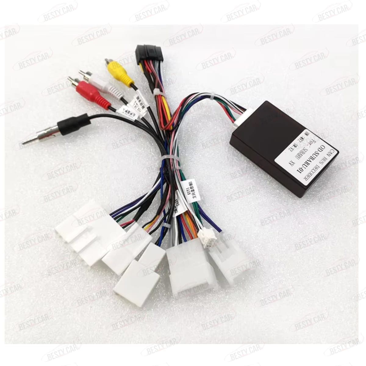 16pin Car Radio Stereo Power Retrofit Wiring Harness Adapter fits for Subaru Legacy Outback Forester XV Crosstrek Support Harman Kardon Amplifier with OD canbus thumbnail 4