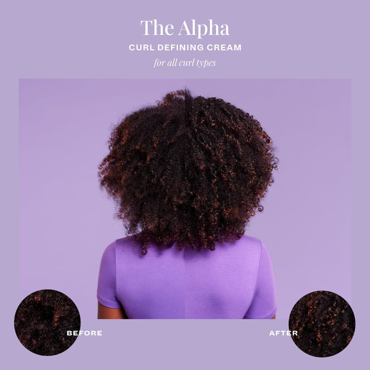 The Mane Choice The Alpha Curly As Can Be Curl Defining Cream,12 Oz, Defines, Hydrates & Smooths Frizz, Curl Cream For Coily, Wavy & Curly Hair, Enriched with Biotin & Vitamin E, Paraben-Free thumbnail 3
