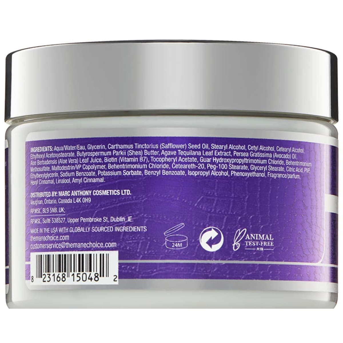 The Mane Choice The Alpha Curly As Can Be Curl Defining Cream,12 Oz, Defines, Hydrates & Smooths Frizz, Curl Cream For Coily, Wavy & Curly Hair, Enriched with Biotin & Vitamin E, Paraben-Free thumbnail 4