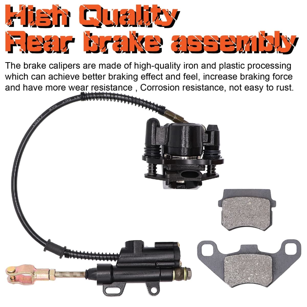 Rear Brake Master Cylinder Caliper For 50-125cc Chinese TaoTao Peace Motorsports Quad Coolster 3050HD ATV Four Wheeler thumbnail 4