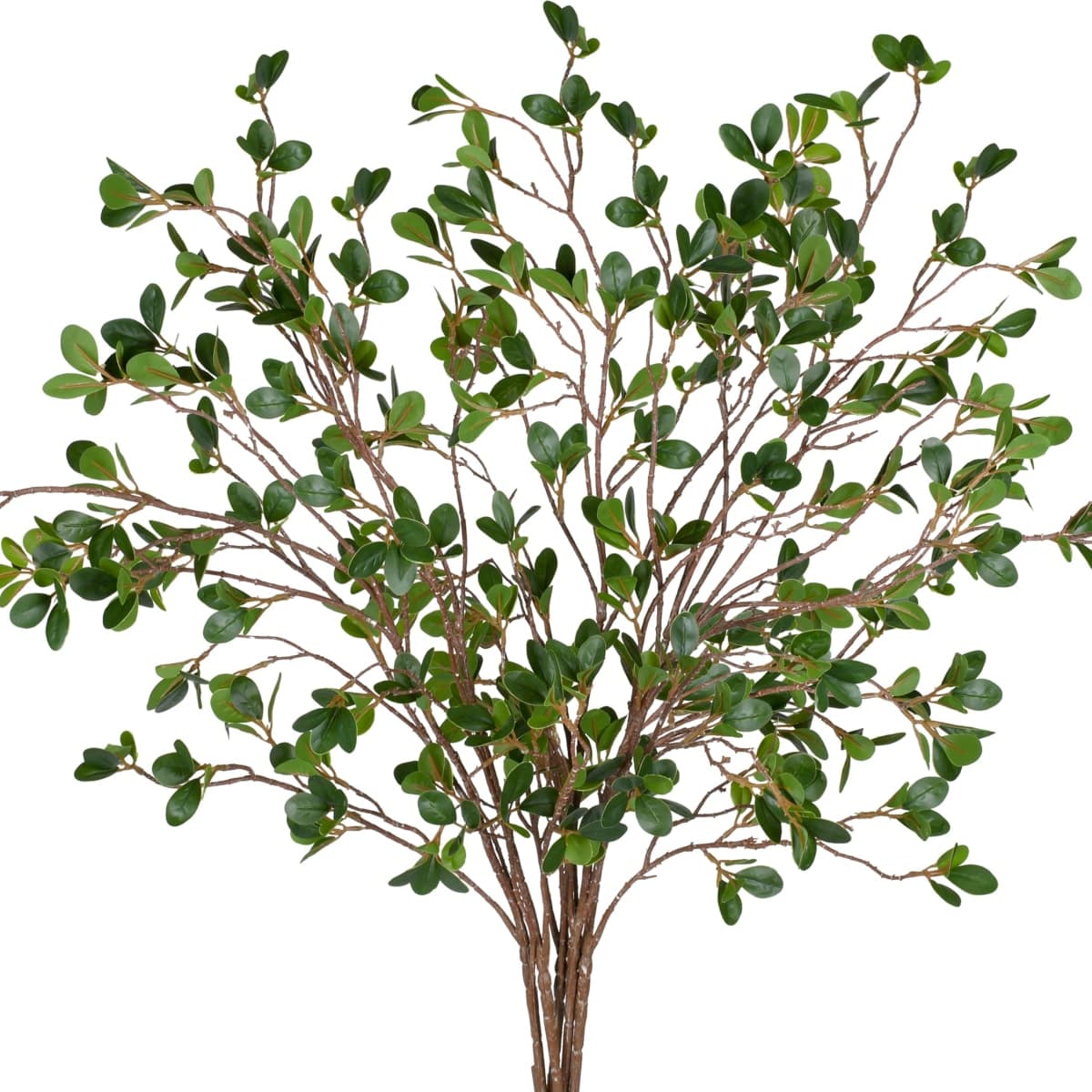 Hoplito 5Pcs 45Inch Artificial Greenery Stems Tall Fake Plants Branch Faux Greenery for Vase Home Party Wedding Decoration Garden Shop Office Desk Decoration