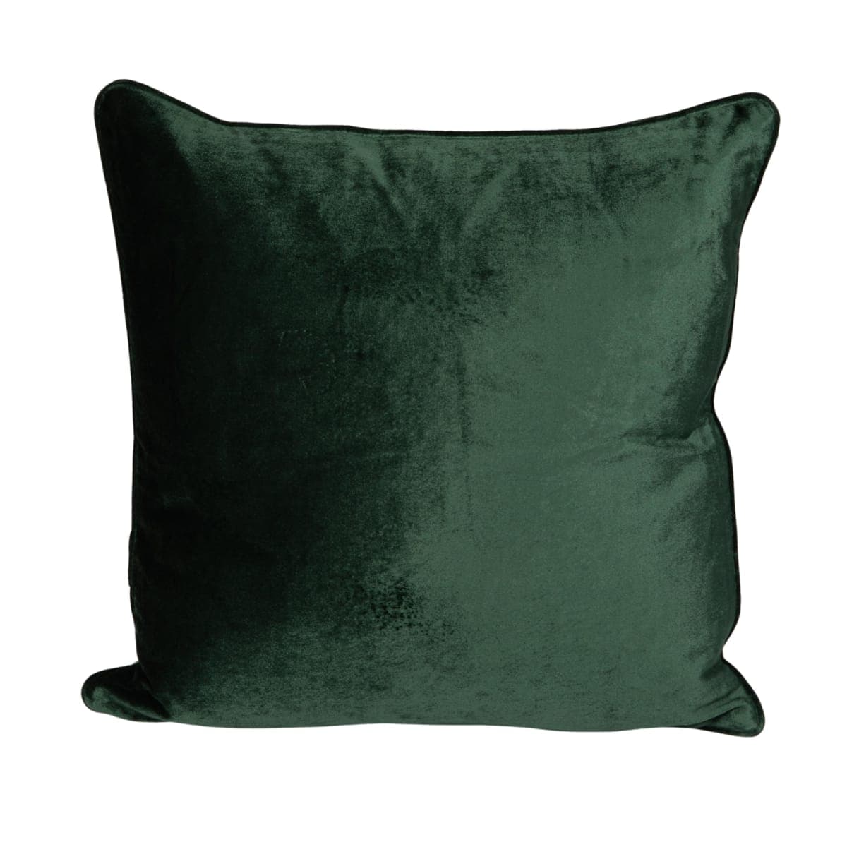 Creative Co-Op, Multicolor Cotton Blend Velvet Printed Pillow with Cranes and Piping thumbnail 5
