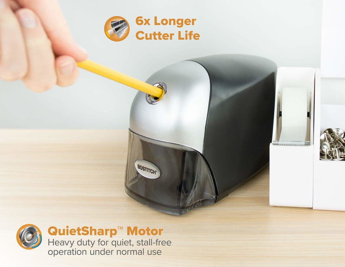 Bostitch QuietSharp Executive Electric Pencil Sharpener thumbnail 2