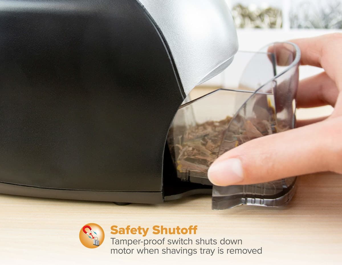 Bostitch QuietSharp Executive Electric Pencil Sharpener thumbnail 4