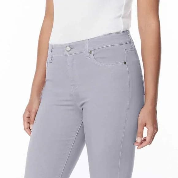 Buffalo David Bitton Women's Ankle Pants - Tan, High Rise, Super Soft Stretch, Skinny Ankle Grazer (CA/US, Numeric, 2, Regular, Regular, Purple) thumbnail 3