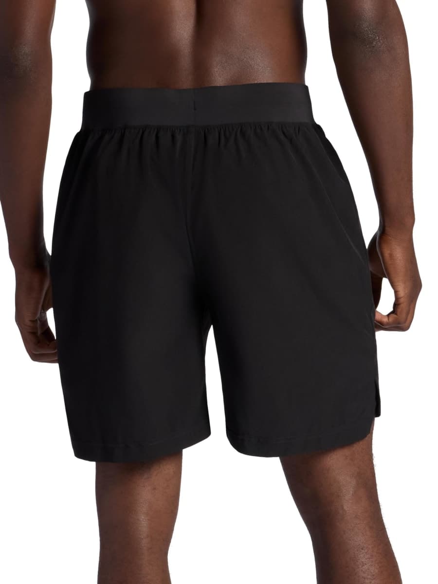 Gaiam Men’s Nomad 7” Short, Standard Fit, Stretch Lightweight Material, Moisture-Wicking, Black, Large thumbnail 2