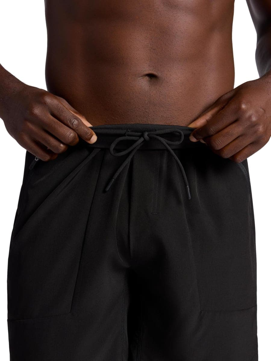 Gaiam Men’s Nomad 7” Short, Standard Fit, Stretch Lightweight Material, Moisture-Wicking, Black, Large thumbnail 4