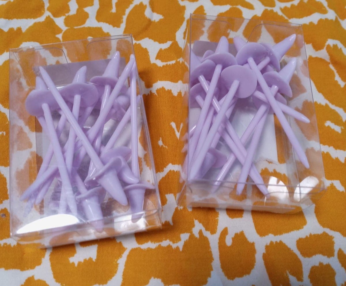 NIP lot of 2 witch hats 24 total Target Bullseye Halloween food picks AS IS thumbnail 2
