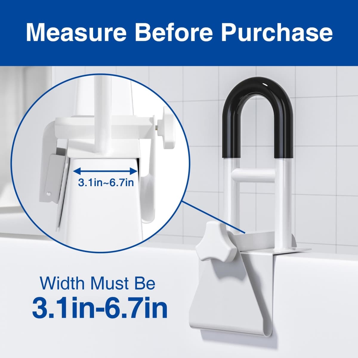 songsoso Bathtub Safety Rail thumbnail 3