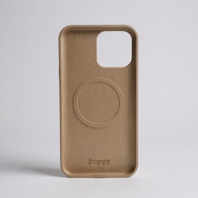 xo poppy Silicone Phone Case Compatible with iPhone 14 Pro Max, MagSafe Compatible –Slim & Lightweight, Soft Smooth Finish, Durable Protective Cover (Bermuda Sun) Beige thumbnail 5