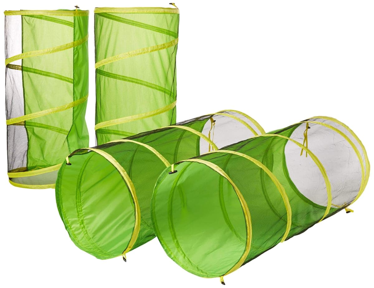 UTEX 8 in 1 Pop Up Children Play Tent House with 4 Tunnel 4 Tents for Boys Girls Babies and Toddlers for Indoor and Outdoor Use thumbnail 3