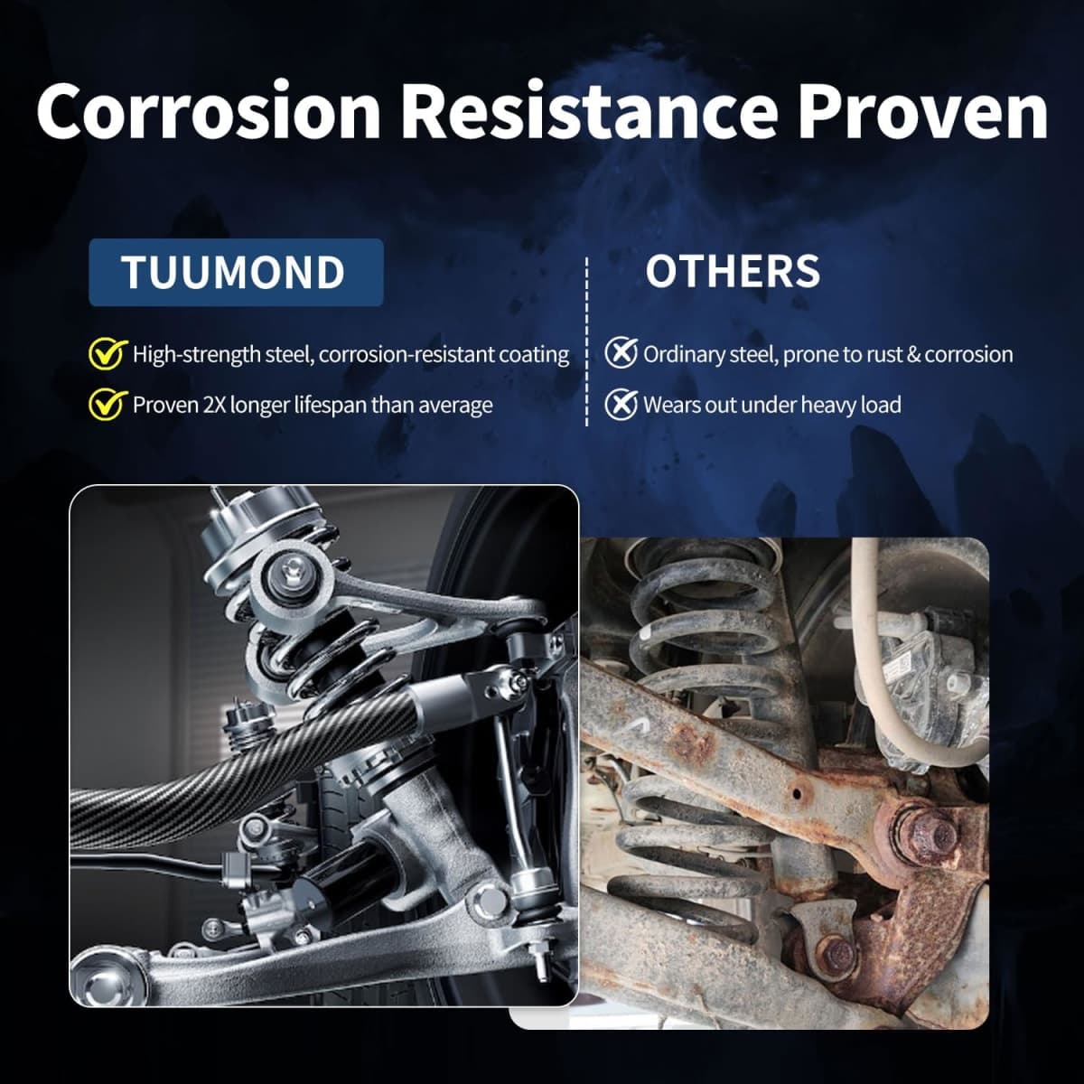 TUUMOND Front Lower Suspension Control Arm for Honda Odyssey 2005-2010 thumbnail 3