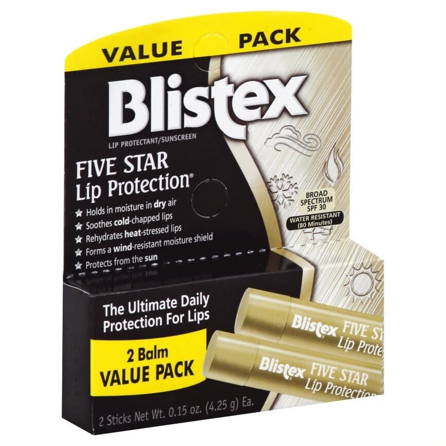 Blistex Five Star SPF 30 Water Resistant Lip Balm - 0.30oz thumbnail 4
