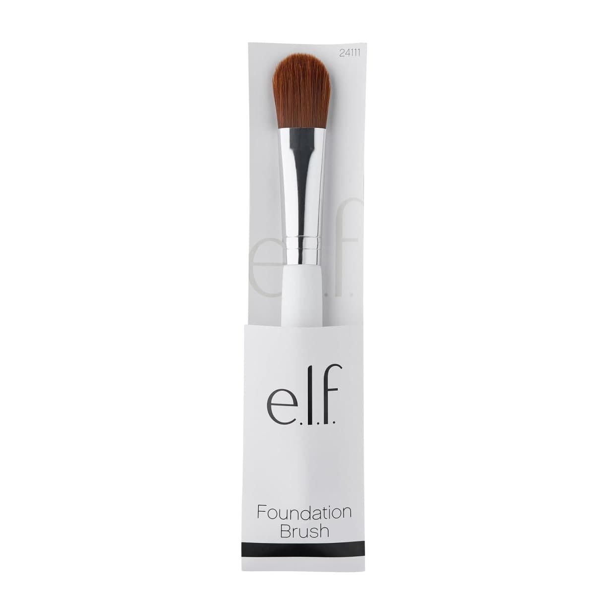 e.l.f. Foundation Brush, Tapered Face Makeup Brush For A Flawless, Ultra-Smooth, Poreless Finish, For Cream Or Liquid Formulas, Vegan & Cruelty-Free thumbnail 3