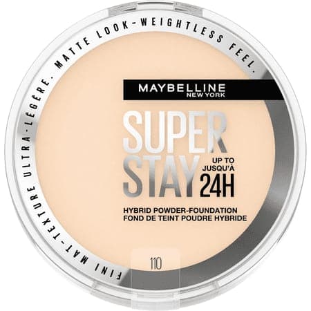 Maybelline Super Stay Matte 24HR Hybrid Pressed Powder Foundation - 110 - 0.21 oz thumbnail 3