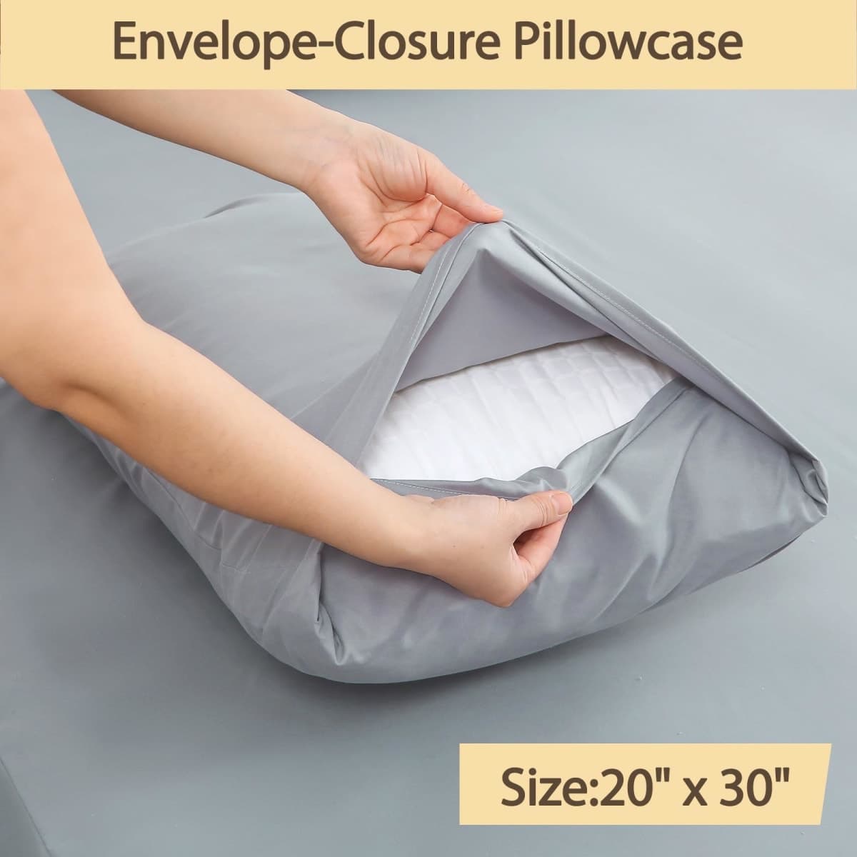 Bedecor Air Mattress Sheet Set Queen Size, Air Bed Sheet Set for 16-24 Inch thumbnail 5
