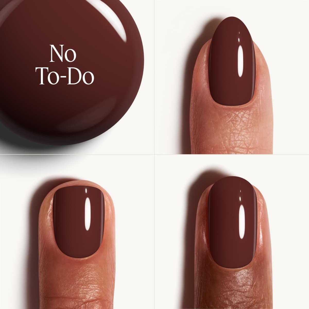 essie nail polish, vegan, glossy shine finish, salon quality formula, no to-do, brown, 13.5ml thumbnail 3