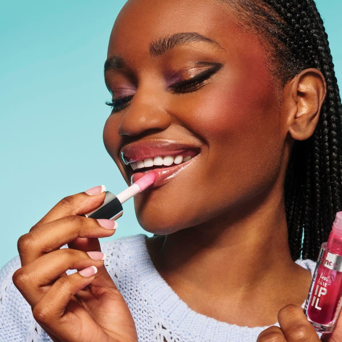 Lip Oil Essence Hydra Kiss Nº 03 Pink champagne 4 ml thumbnail 4