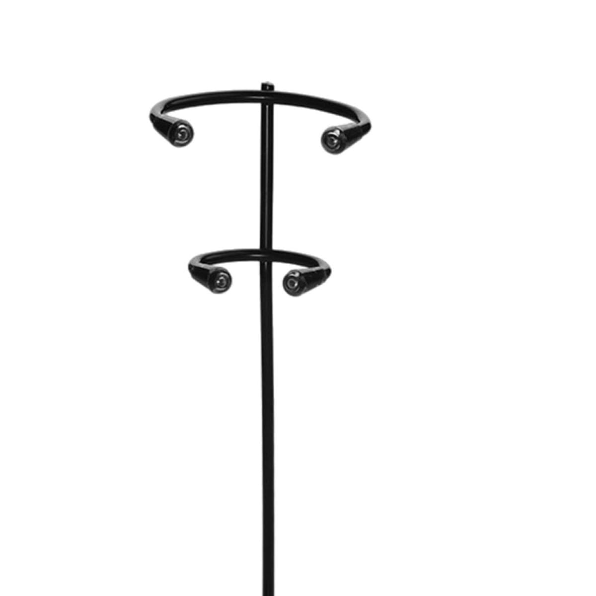 Baoblaze Kitchen Frother Stand Milk Frother Holder Portable Rustproof Space Saving Stainless Steel Stand Egg Beater Stand for Kitchen, Black thumbnail 3