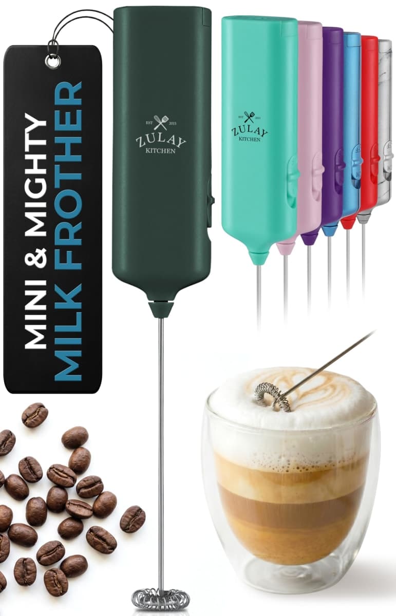 ZK Milk Frother Mini Froth - Emerald — image 1