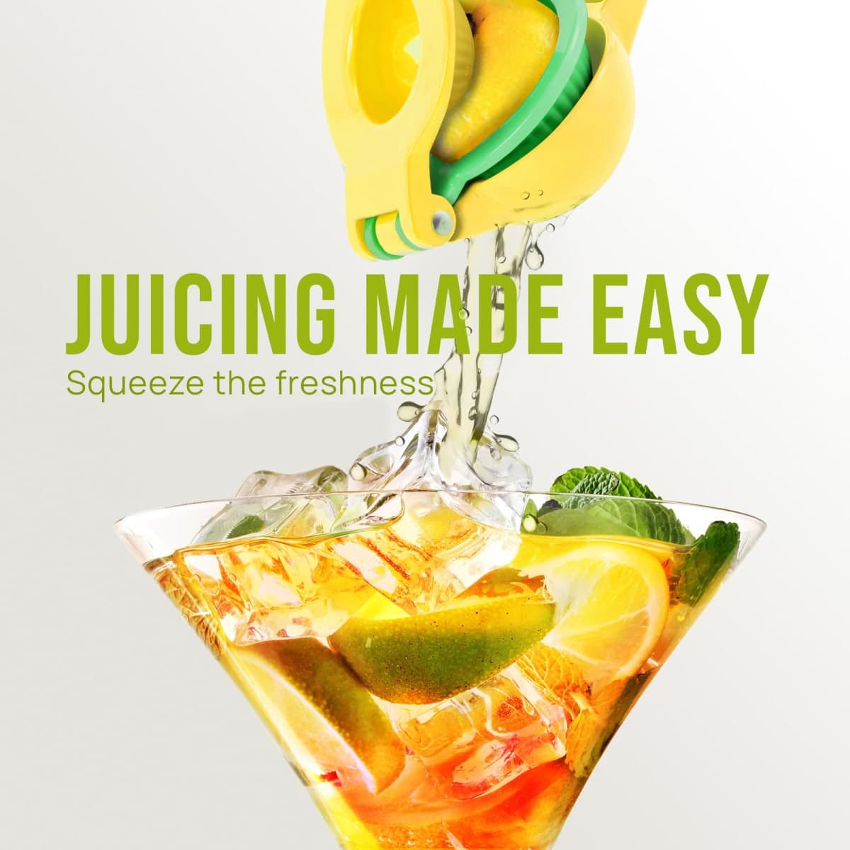 Zulay Kitchen 2 in 1 Lemon Lime Squeezer - Handheld Easy to Use Citrus Juicer - Easy to Clean Manual Orange & Lemon Squeezer - Citrus Juicer for Extracting All the Juice - Manual Press thumbnail 3