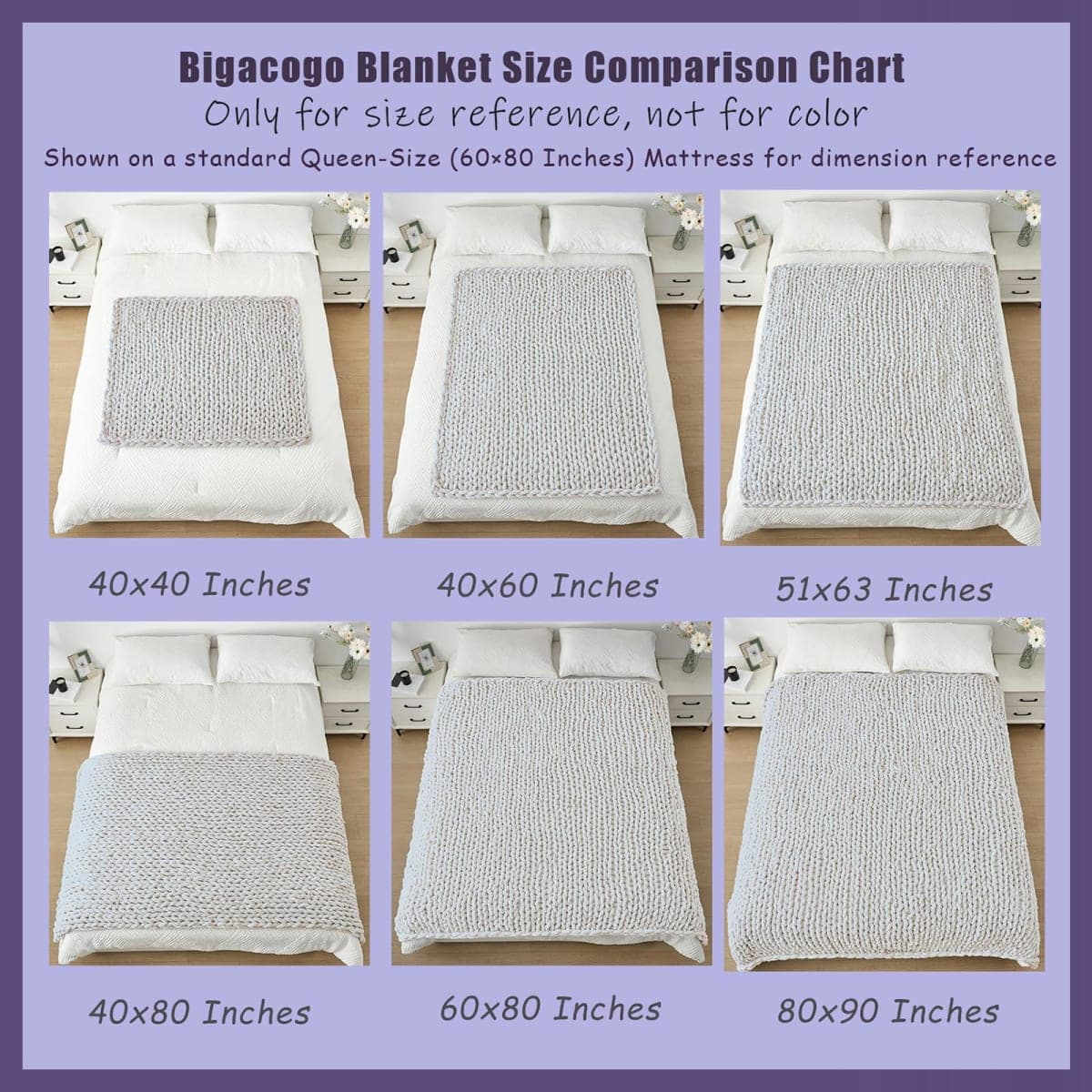 Chunky Knit Blanket Throw 40x60, Soft Chenille Yarn Knitted Throw Blanket, Chunky Chenille Blanket, Handmade Thick Cable Knit Throw, Plush Throw Blanket for Couch Bed Sofa (Beige) thumbnail 5