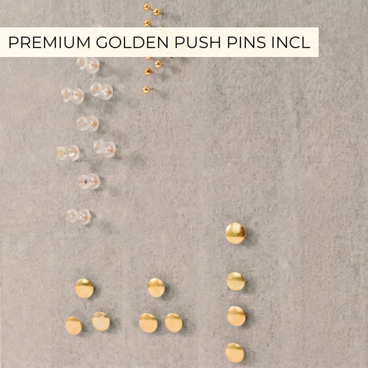 Large Arched Felt Bulletin Board - Stylish Perfectly Sized 21.5" x 17" Cork Board Alternative for Office & Wall Decor – Bulletin Board Set with Pins is Perfect to Display Your Photos thumbnail 5