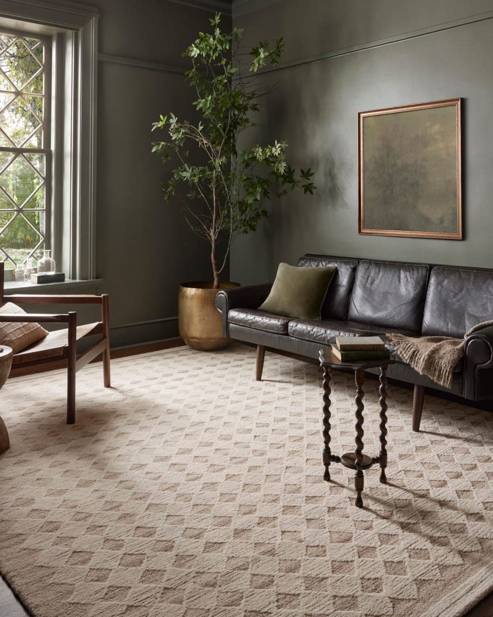 Loloi Magnolia Home by Joanna Gaines Rae Collection RAE-04 Natural/Ivory 2'-3" x 3'-9" Accent Rug thumbnail 2