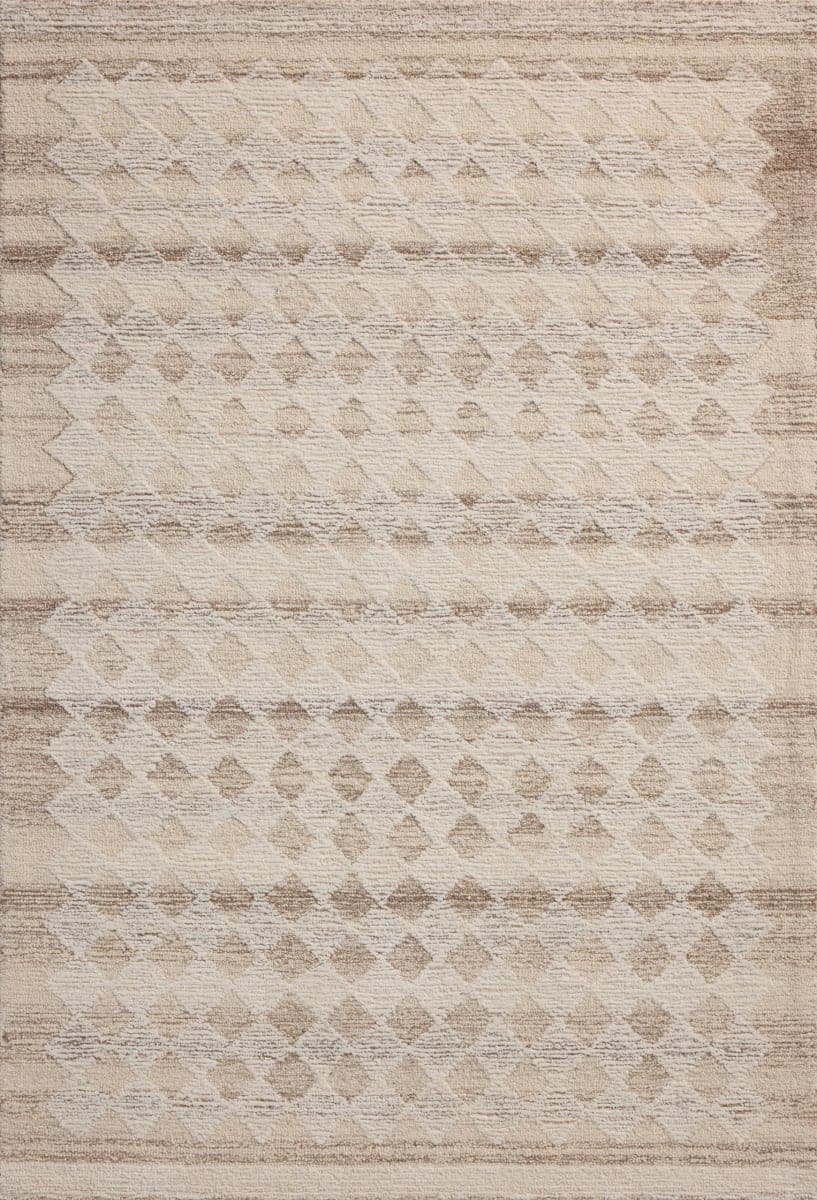 Loloi Magnolia Home by Joanna Gaines Rae Collection RAE-04 Natural/Ivory 2'-3" x 3'-9" Accent Rug thumbnail 3