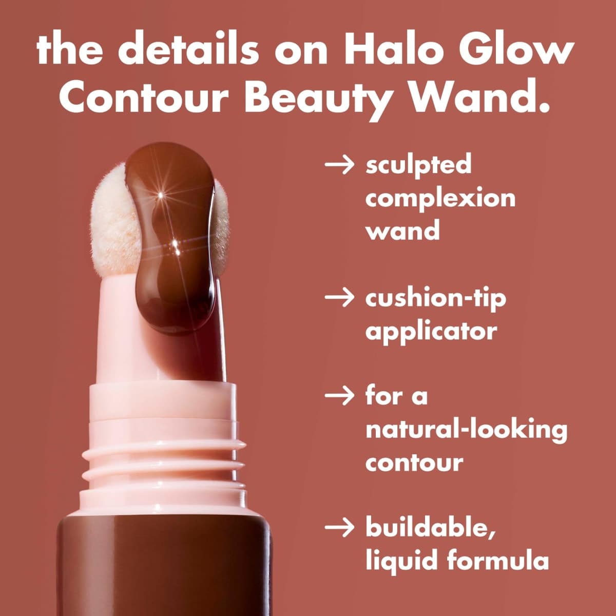 e.l.f. Halo Glow Contour Beauty Wand, Medium/Tan thumbnail 4