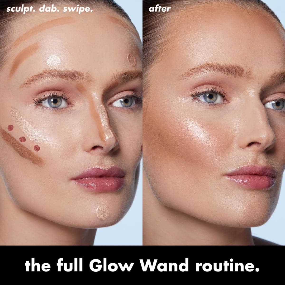 e.l.f. Halo Glow Contour Beauty Wand, Medium/Tan thumbnail 5