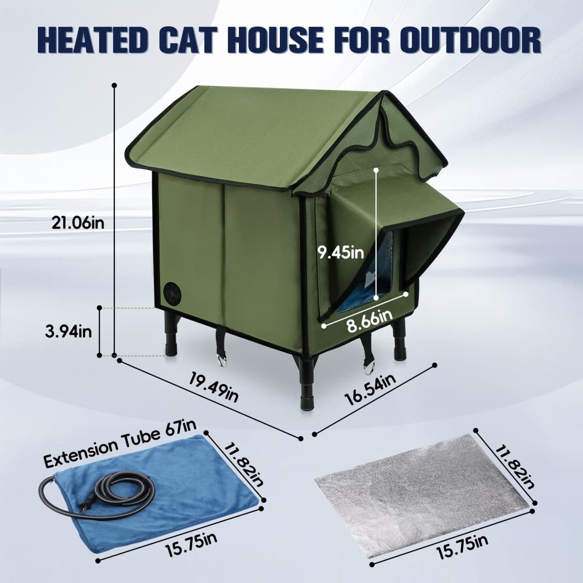 Heated Cat House thumbnail 2