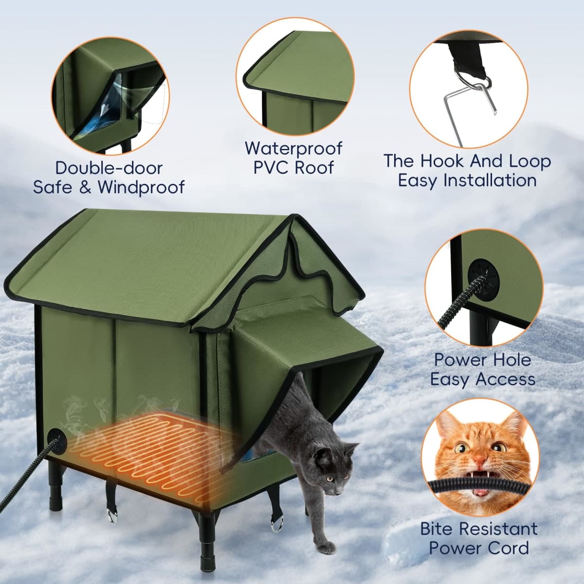 Heated Cat House thumbnail 3