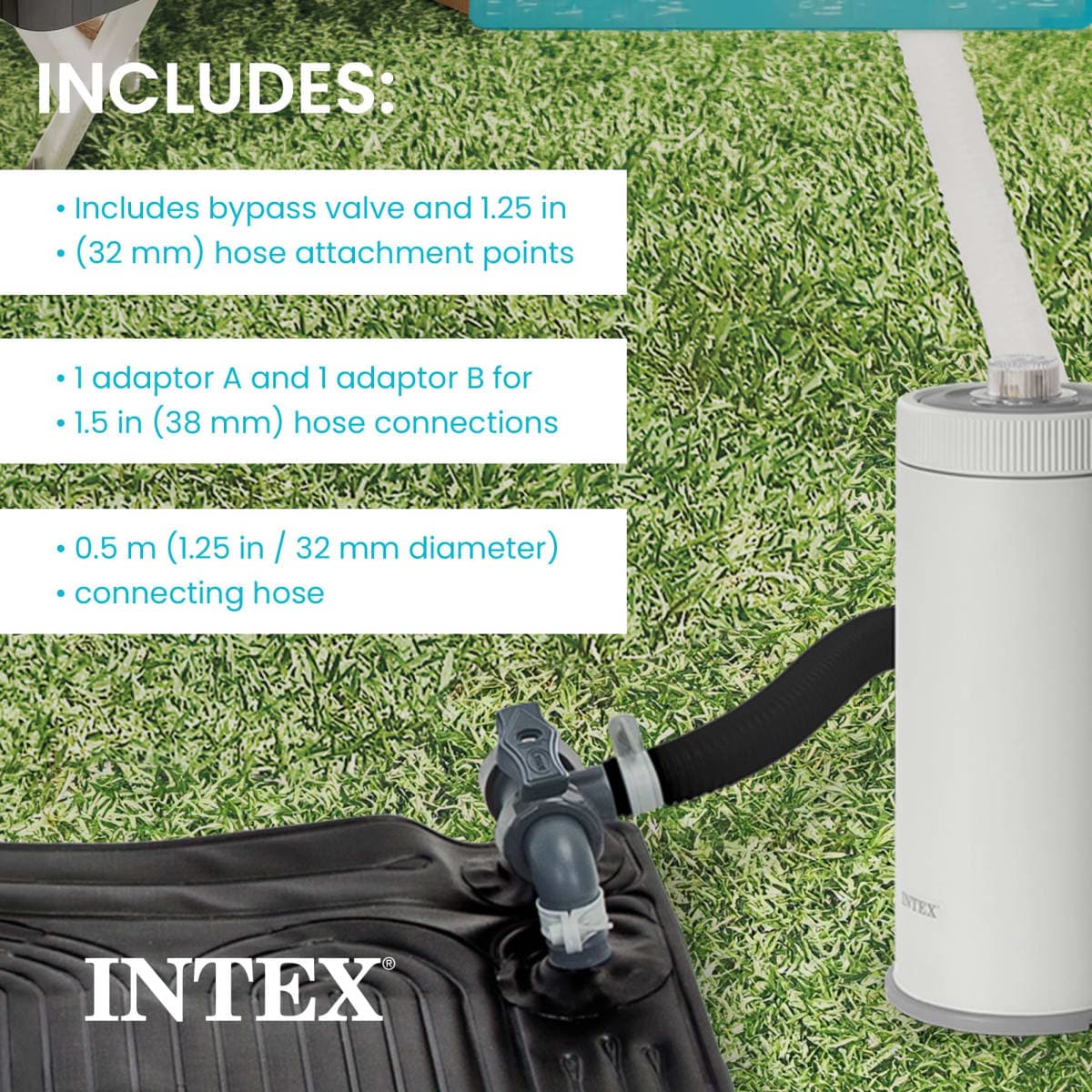 Intex Solar Heater Mat for Above Ground Swimming Pool, 47" X 47" thumbnail 5