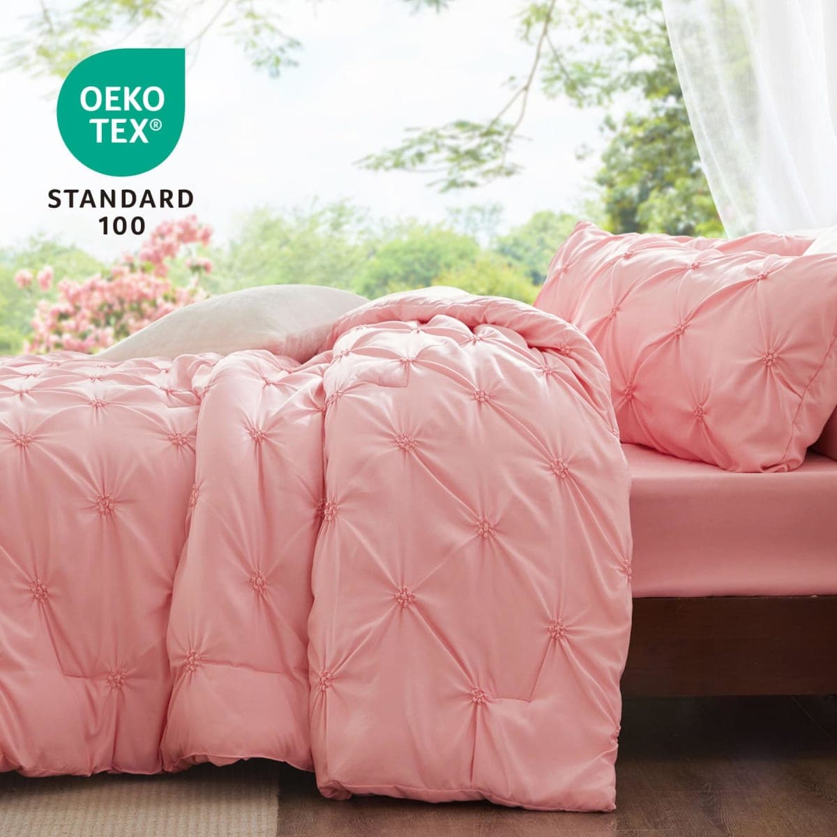 BEDELITE Pink King Comforter Set Pink,Fluffy & Soft Comforter thumbnail 3