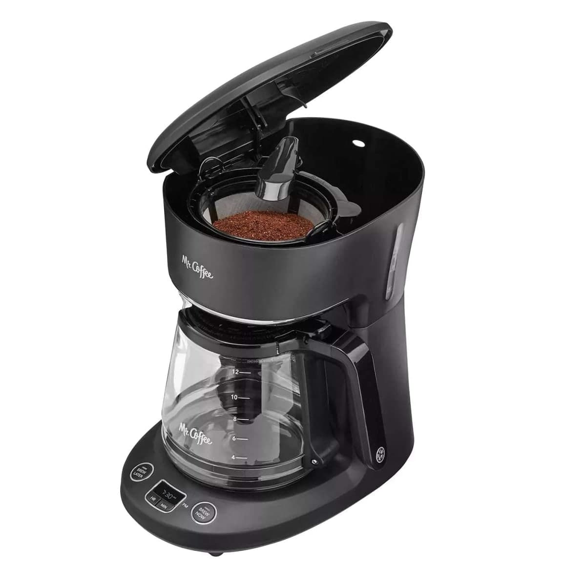 Mr. Coffee® 12-Cup Programmable Coffeemaker, Brew Now or Later thumbnail 4