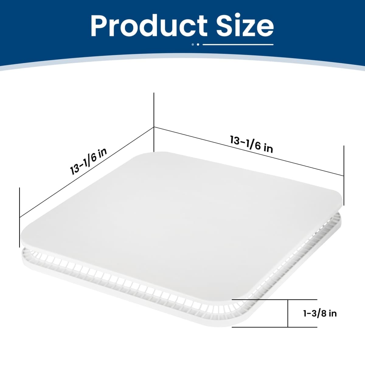 13.25" x 13.25" Broan-Nutone FG701S Universal Cleancover thumbnail 3