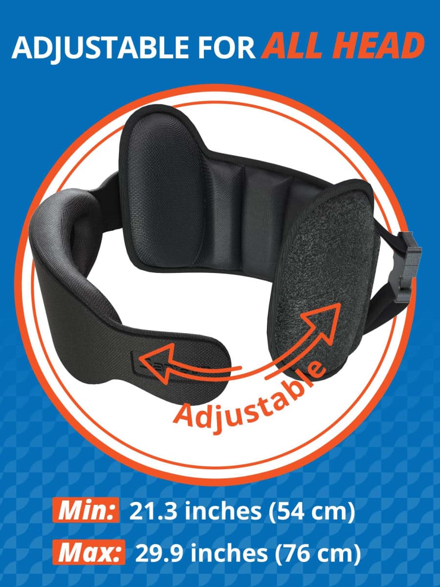 SARISUN Airplane Travel Pillow for Different Heights, Stable Head Support thumbnail 5
