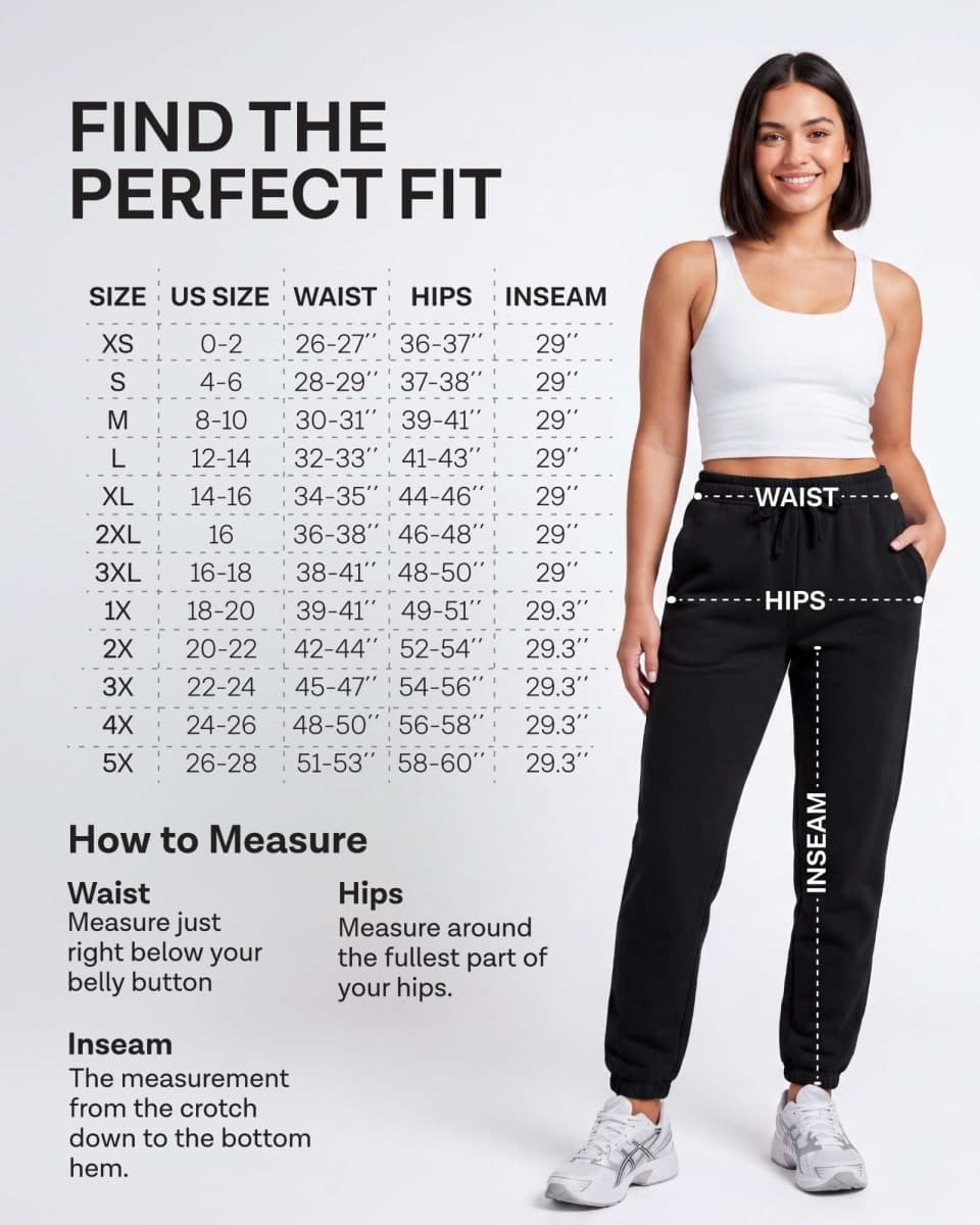 Real Essentials 3 Pack: Women's Fleece Jogger Sweatpants (Available in Plus Size), Set 1, Small thumbnail 5