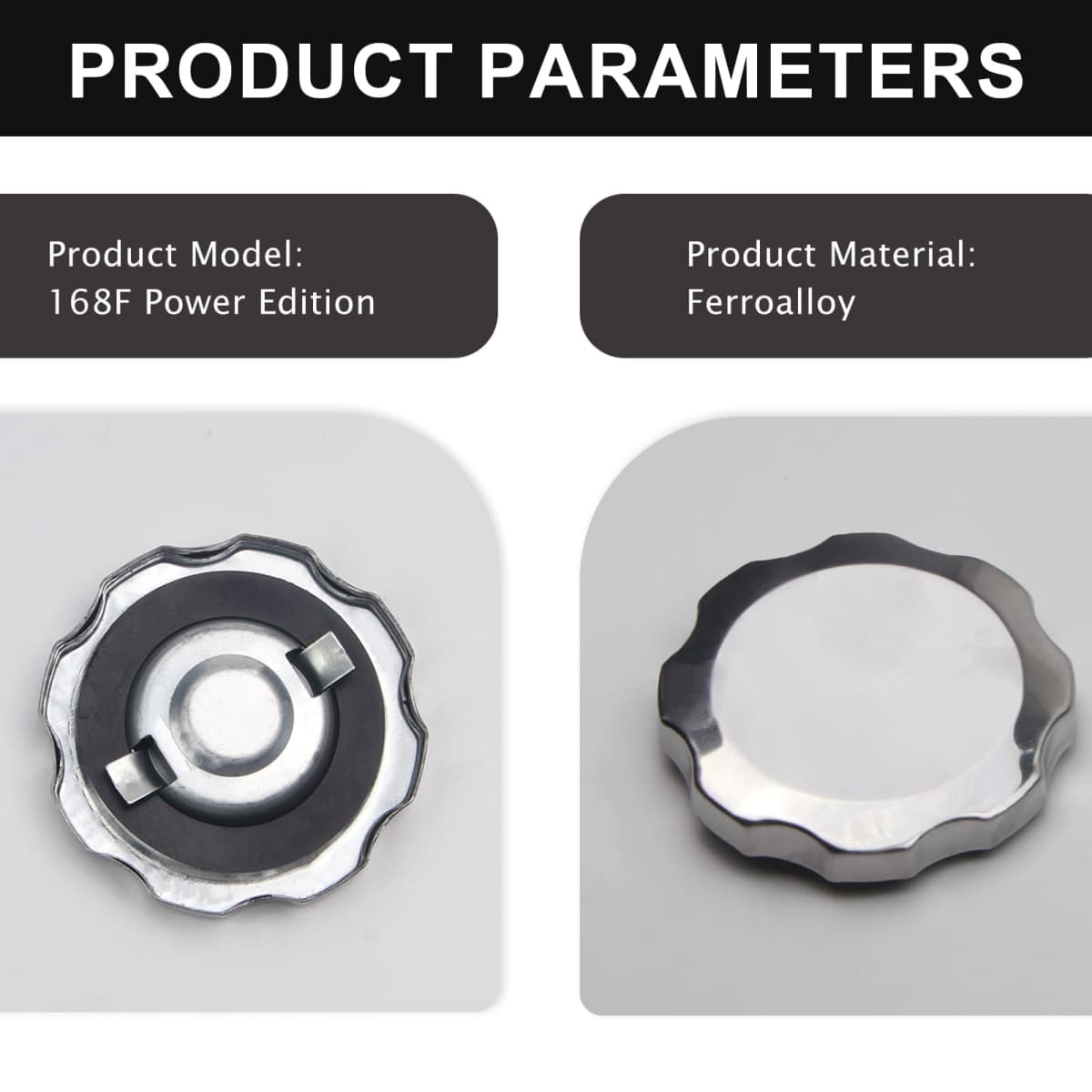 Yenblow Predator 212 Thin Gas Tank Cap Compatible with Honda GX160 GX200 Coleman Powersports 196cc BT200X CT200U CT200U-EX Baja MB165 MB200 6.5HP Mini Bike Go Kart Motorcycle Small Engine thumbnail 5