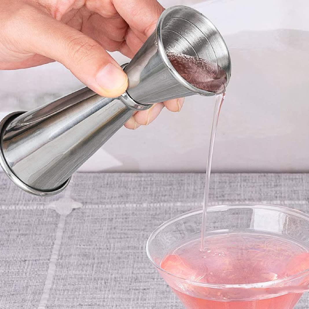 Japanese Double Jigger, Stainless Steel Cocktail Jiggers for Bartending thumbnail 5