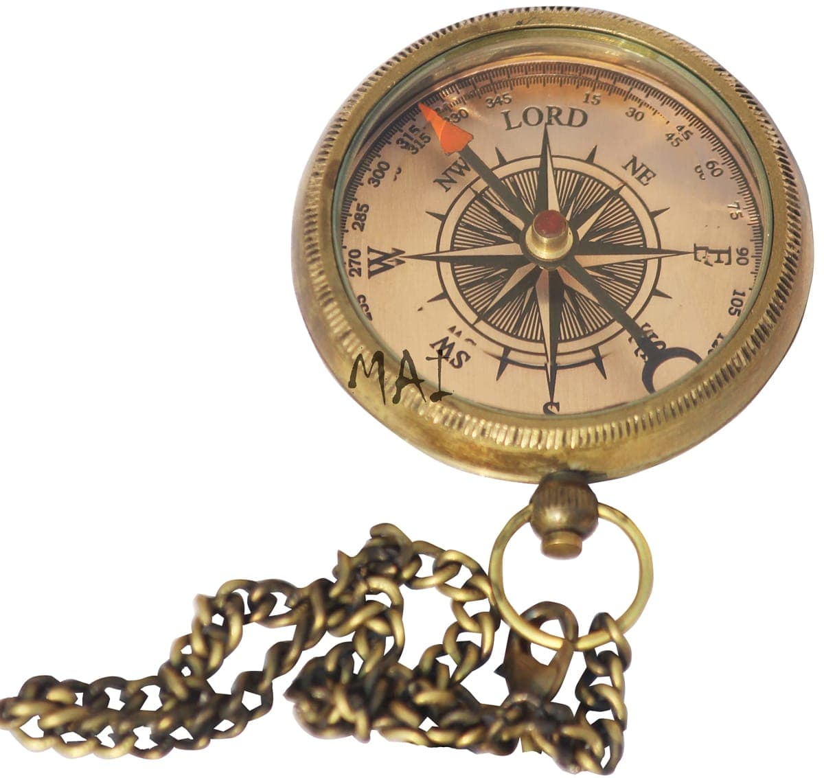 Be Strong and Courageous Engraved Compass with Wooden Box, Christian Gift for Men, Catholic Gift, Baptism Gift for Boys, Gift for Teen Boys, Graduation Gift, Sentimental Gift-Gift for Birthday thumbnail 4