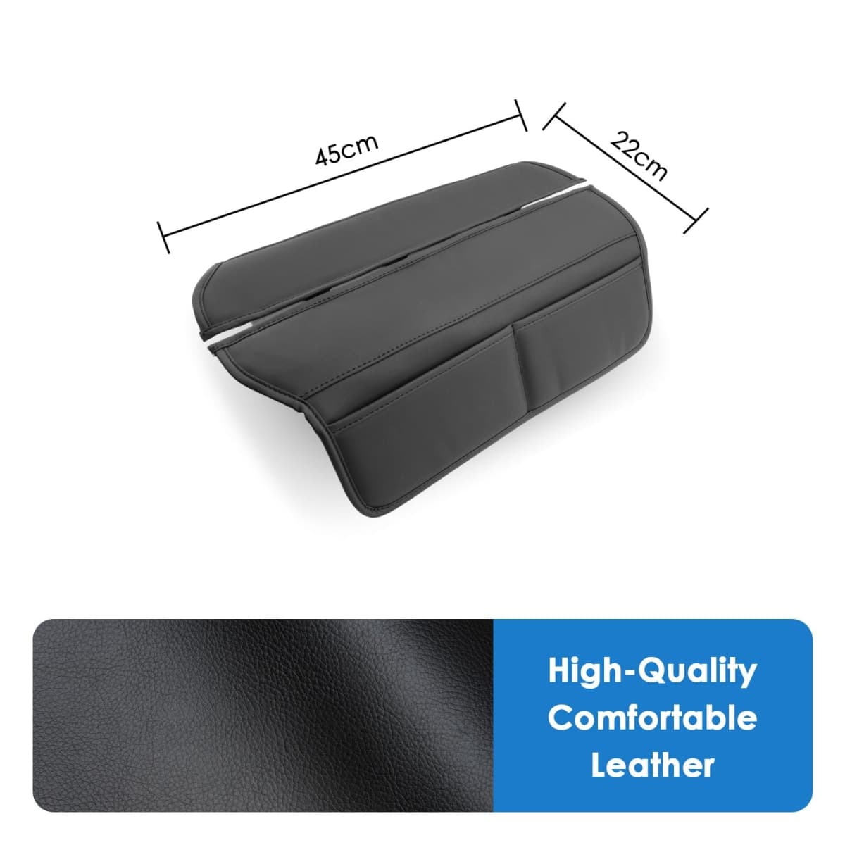 Coleya 2023 2024 2025 2026 for Mazda CX-50 Center Console Cover, (S/Turbo/Preferred/Premium) Cushion&Comfy Leather 2025 CX-50 Hybrid Armrest Cover 2026 CX-50 Interior Accessories (Padded) thumbnail 3