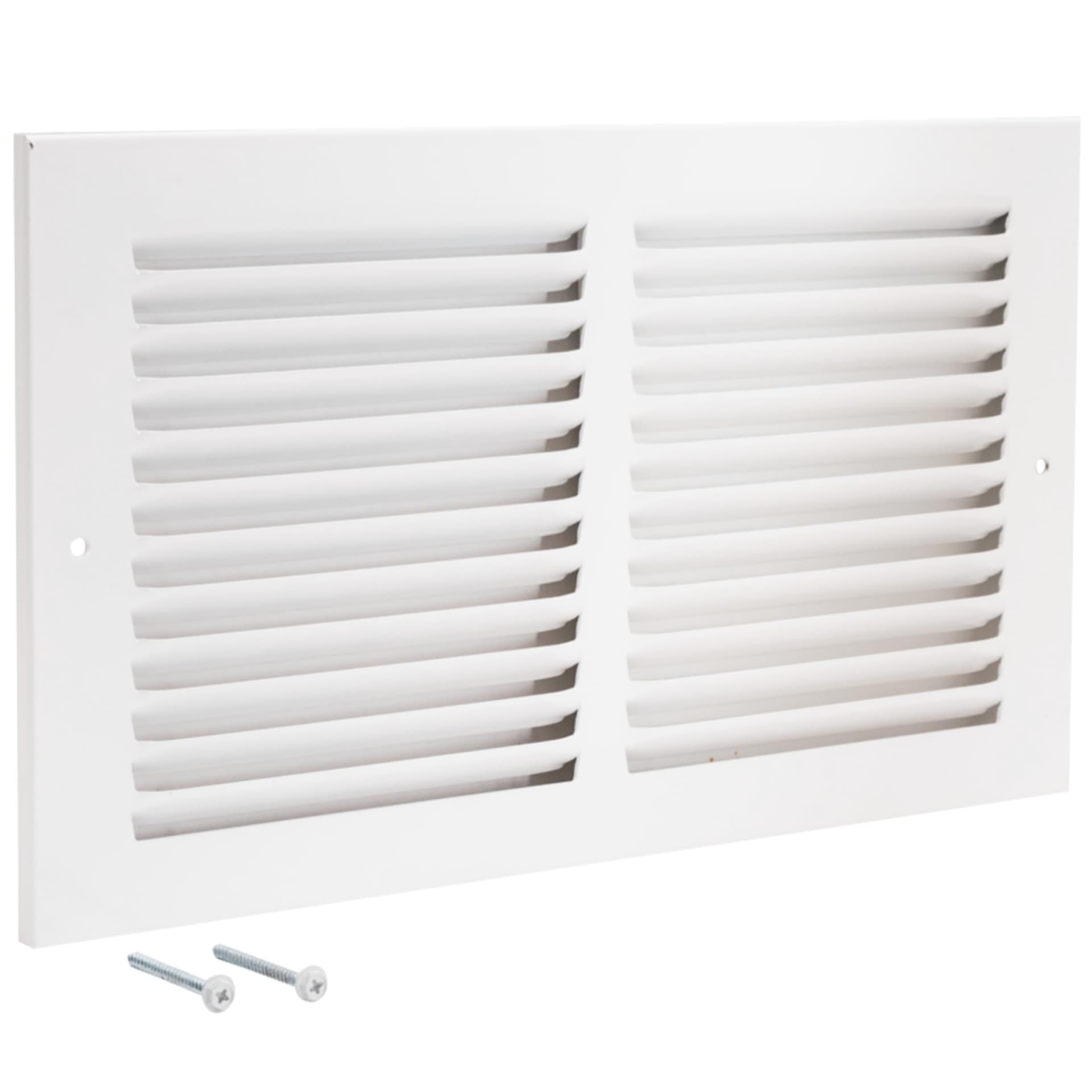 EZ-FLO 61626 Return Air Grille, 12" x 6", White