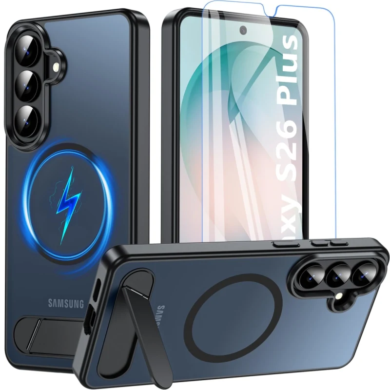 Fin2feel s26 Plus Phone case with Stand Black