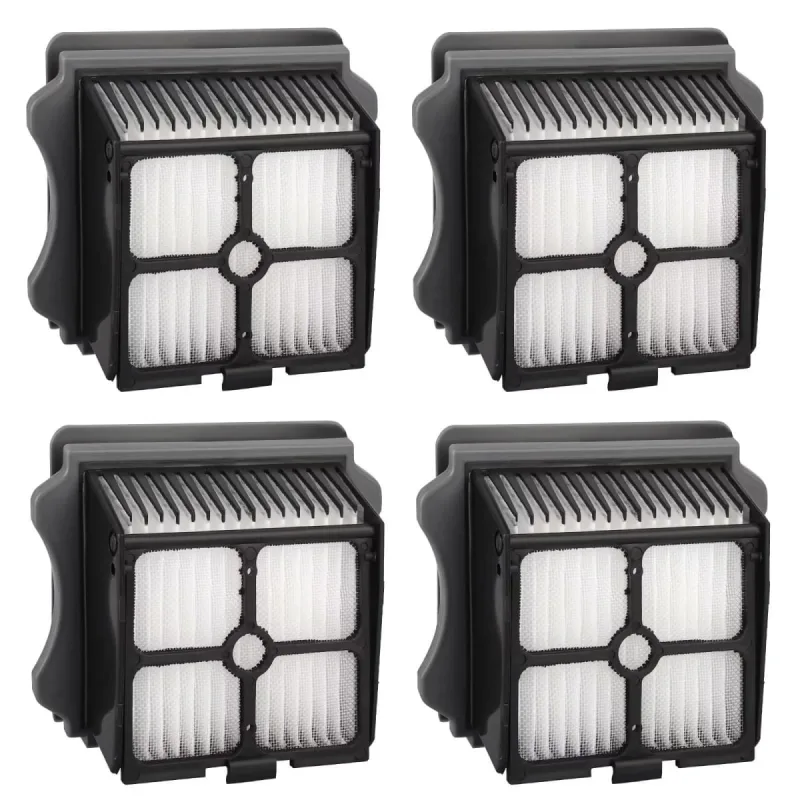 4 Pack Replacement Vacuum Filters Compatible With Tineco iFloor 3, Floor ONE S3, S5, S5 Pro Cordless Wet Dry Vacuum Cleaner
