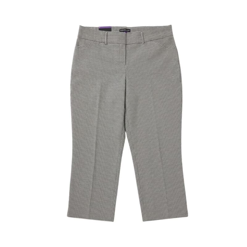 Hilary Radley Off White And Black Pants