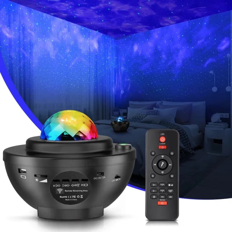 zulay home star night light projector