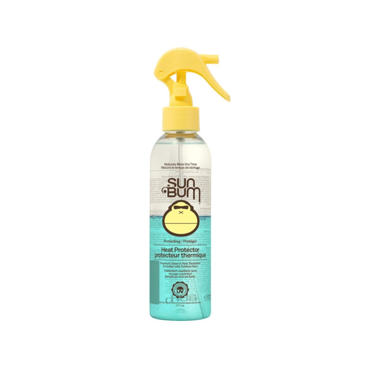 Sun Bum Protecting Heat Protector Spray, Heat Protectant Hair Spray, Frizz Control, Sulfate Free, Paraben Free, Color Safe, 6 OZ Bottle, 1 Count — image 1